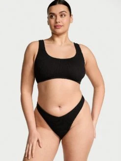 Crinkle Brazilian Bikini Bottom 18 Crinkle Brazilian Bikini Bottom -Sexy Underwear Shop 112589992ZUO OM B