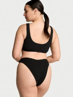 Crinkle Brazilian Bikini Bottom 17 Crinkle Brazilian Bikini Bottom -Sexy Underwear Shop 112589992ZUO OM F