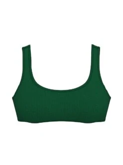 Crinkle Scoop Bralette Bikini Top -Sexy Underwear Shop 1125930620K2 OF F