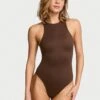 Bodywear By Victoria's Secret With FeatherSoft™ Innovation Tank Bodysuit -Sexy Underwear Shop 1125950233F6 OM F