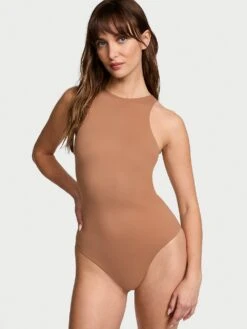 Bodywear By Victoria's Secret With FeatherSoft™ Innovation Tank Bodysuit -Sexy Underwear Shop 112595024YQY OM F