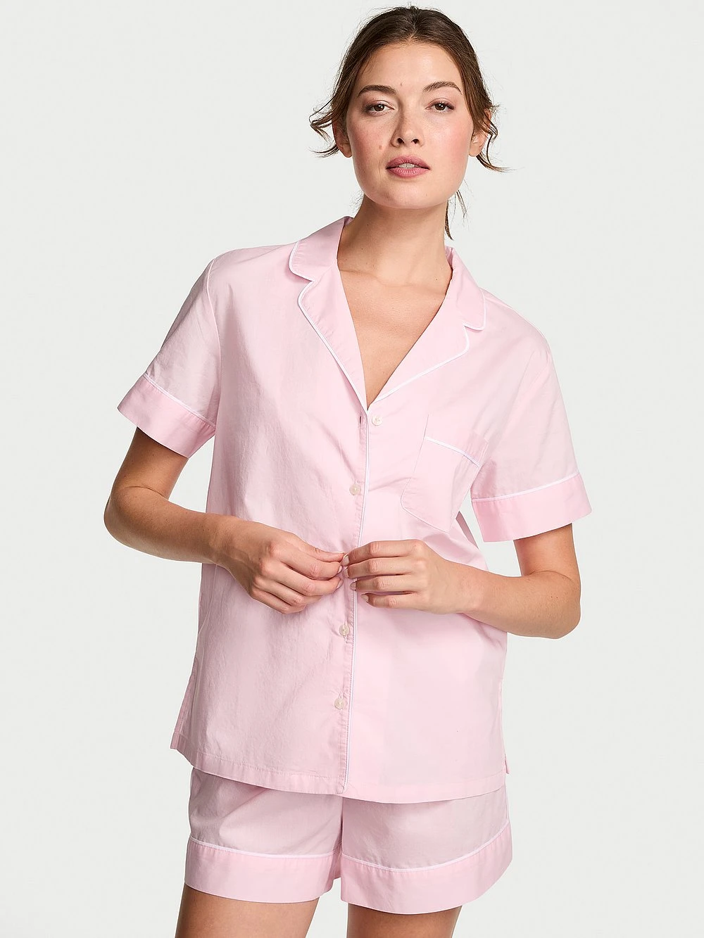 Victoria's Secret Heritage Cotton Short Pajama Set 10 Victoria's Secret Heritage Cotton Short Pajama Set - Image 8