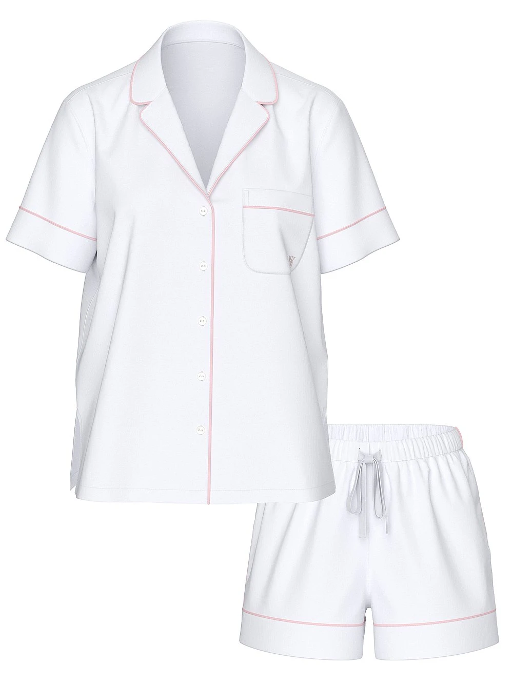 Victoria's Secret Heritage Cotton Short Pajama Set 14 Victoria's Secret Heritage Cotton Short Pajama Set - Image 12