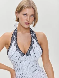 Frankies Bikinis Audrey Satin Dress -Sexy Underwear Shop 11260602A463 OF F