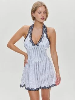 Frankies Bikinis Audrey Satin Dress