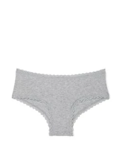 Cotton Pointelle Lace-Waist Cheeky 30 Cotton Pointelle Lace-Waist Cheeky -Sexy Underwear Shop 112606091NG0 OF F