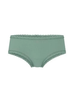 Cotton Pointelle Lace-Waist Cheeky 36 Cotton Pointelle Lace-Waist Cheeky -Sexy Underwear Shop 1126060946K1 OF F