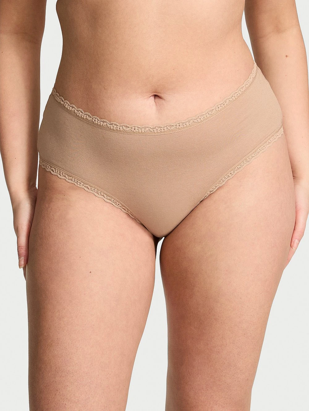 Cotton Pointelle Lace-Waist Cheeky 21 Cotton Pointelle Lace-Waist Cheeky - Image 19