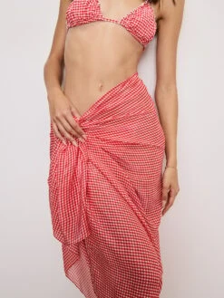 GOOD AMERICAN Tencel Capri Long Sarong -Sexy Underwear Shop 11260694A562 OF DET