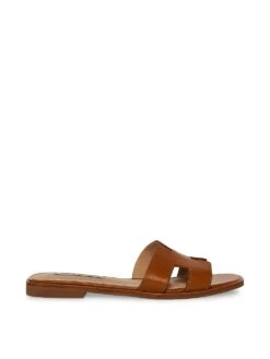 Steve Madden Hadyn Cognac Leather Sandals