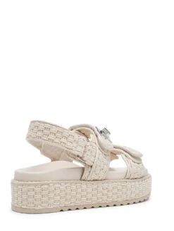 Steve Madden Bigmona Quilted Flatform Sandals 8 Steve Madden Bigmona Quilted Flatform Sandals -Sexy Underwear Shop 1126071531H1 OF F