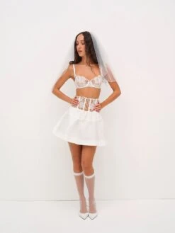 Blushing Blooms Mini Skirt 7 Blushing Blooms Mini Skirt -Sexy Underwear Shop 1126101732Y5 OF DET