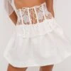 Blushing Blooms Mini Skirt -Sexy Underwear Shop 1126101732Y5 OM F