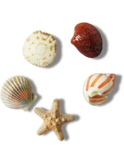 5-Pack Jibbitz She Sells Seashells Charms