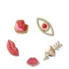 5-Pack Valentines Lips Jibbitz™ Charms 1 5-Pack Valentines Lips Jibbitz™ Charms -Sexy Underwear Shop 1126124873Q5 OM F