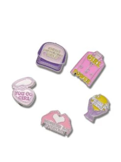 5-Pack Jibbitz International Women's Day Charms
