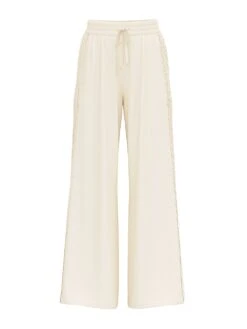 Beachwear Linen Lace-Trim Pants -Sexy Underwear Shop 1126226935Y1 OF F