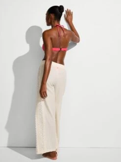 Beachwear Linen Lace-Trim Pants -Sexy Underwear Shop 1126226935Y1 OM B