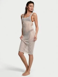 Beachwear Crochet Midi Dress -Sexy Underwear Shop 1126227668H0 OM F
