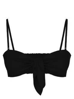 Beachwear Easy Tie-Front Bandeau Top -Sexy Underwear Shop 112622822ZUO OF F