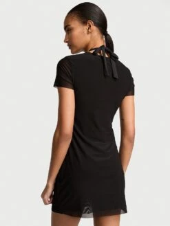 Beachwear Mesh Mini Dress -Sexy Underwear Shop 112622872ZUO OM B