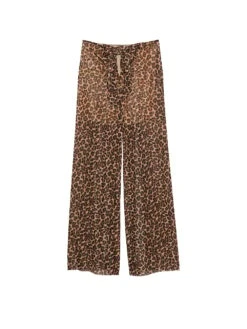 Beachwear Mesh Tie-Front Cover-Up Pants -Sexy Underwear Shop 112622897B47 OF F