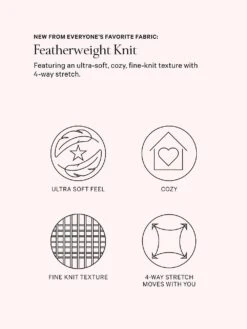 VSX Featherweight Knit Half-Zip Long-Sleeve Top 16 VSX Featherweight Knit Half-Zip Long-Sleeve Top -Sexy Underwear Shop 112623542ZUO alt