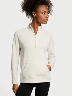 VSX Featherweight Knit Half-Zip Long-Sleeve Top 17 VSX Featherweight Knit Half-Zip Long-Sleeve Top -Sexy Underwear Shop 1126235834H4 OM F