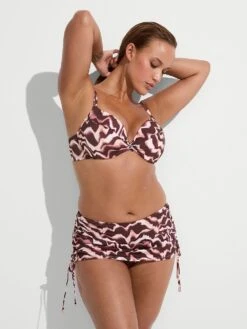 Essential Ruched Swim Skirt 32 Essential Ruched Swim Skirt -Sexy Underwear Shop 112624147B5X OM F