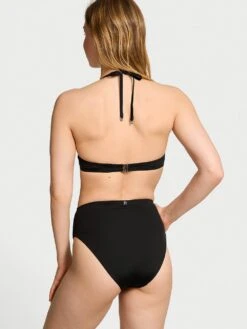 Essential High-Waist Full-Coverage Bikini Bottom -Sexy Underwear Shop 112624182ZUO OM F