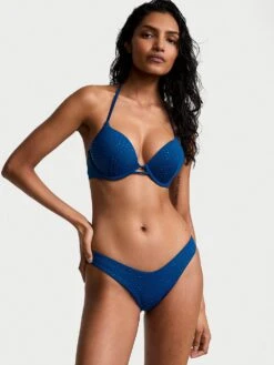 Essential Bombshell Add-2-Cups Diamanté Push-Up Bikini Top -Sexy Underwear Shop 112624260SN6 OM F 1