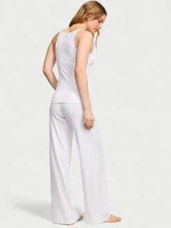 Victoria's Secret Pointelle Modal Cami & Pants Set -Sexy Underwear Shop 1126263595D1 OM B