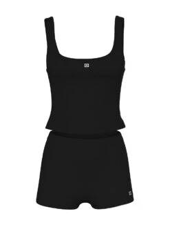 Victoria's Secret 100% Cotton Tank & Shorts Pajama Set -Sexy Underwear Shop 1126264054A2 OF F DGA