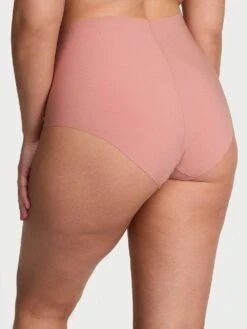 No-Show Cotton High-Waist Brief Panty -Sexy Underwear Shop 112626620EDK OM B