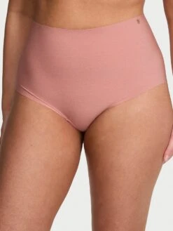No-Show Cotton High-Waist Brief Panty -Sexy Underwear Shop 112626620EDK OM F