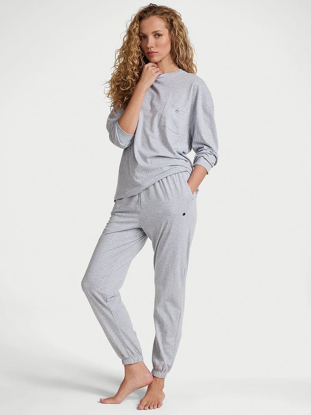 Victoria's Secret 100% Cotton Long Pajama Set 3 Victoria's Secret 100% Cotton Long Pajama Set