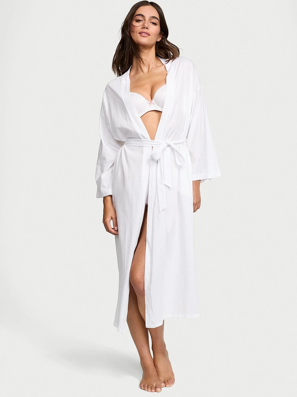 Victoria's Secret 100% Cotton Long Robe 8 Victoria's Secret 100% Cotton Long Robe - Image 7