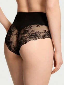 Lace-Trim High-Waist Brief Panty -Sexy Underwear Shop 1126299054A2 OM B