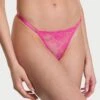 Rose Lace Adjustable Brazilian Panty -Sexy Underwear Shop 1126299200T2 OM F
