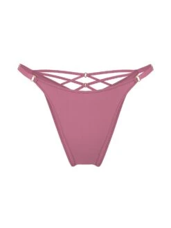 Rose Lace Adjustable Brazilian Panty -Sexy Underwear Shop 1126299312P1 OF F