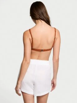 Beachwear Linen Cover-Up Shorts -Sexy Underwear Shop 1126313195D1 OM B