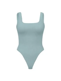 Bodywear By Victoria's Secret With FeatherSoft™ Innovation Square-Neck Tank Bodysuit -Sexy Underwear Shop 1126377702M9 OF F