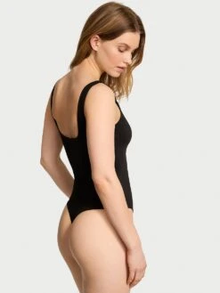 Bodywear By Victoria's Secret With FeatherSoft™ Innovation Square-Neck Tank Bodysuit -Sexy Underwear Shop 1126377754A2 OM B