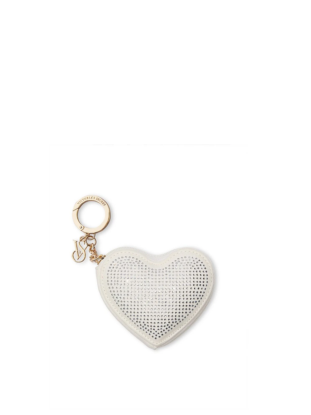 Victoria's Secret Heart Shine Pouch Keychain 3 Victoria's Secret Heart Shine Pouch Keychain