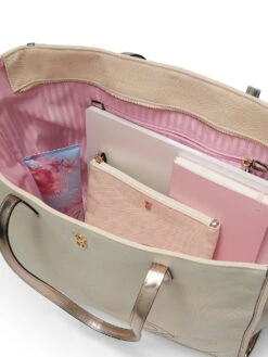 Victoria's Secret Bridal Canvas Tote Bag -Sexy Underwear Shop 112638557ANP OF B