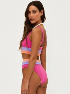 Heidi Metallic Bikini Bottom