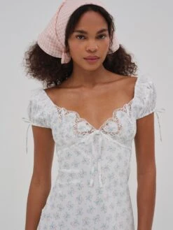 Sweet Escape Eyelet Slip Dress 9 Sweet Escape Eyelet Slip Dress -Sexy Underwear Shop 1126441092D0 OF DET