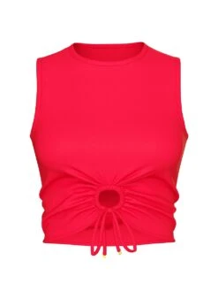 Beachwear Swim Tie-Front Tank Top 13 Beachwear Swim Tie-Front Tank Top -Sexy Underwear Shop 112647322OFP OF F