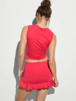 Beachwear Swim Tie-Front Tank Top 12 Beachwear Swim Tie-Front Tank Top -Sexy Underwear Shop 112647322OFP OM B