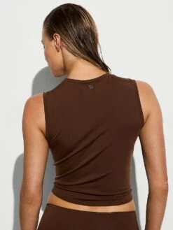 Beachwear Swim Tie-Front Tank Top 18 Beachwear Swim Tie-Front Tank Top -Sexy Underwear Shop 1126473233F6 OM B